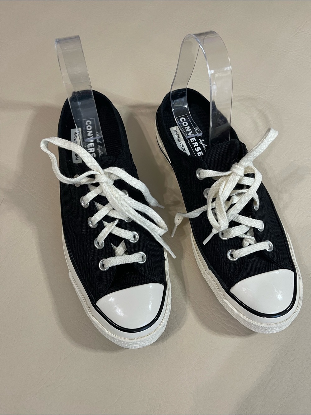 Converse Chuck Taylor All Star 70 Mule Slip On Black Egret 172591C women Sz 8.5